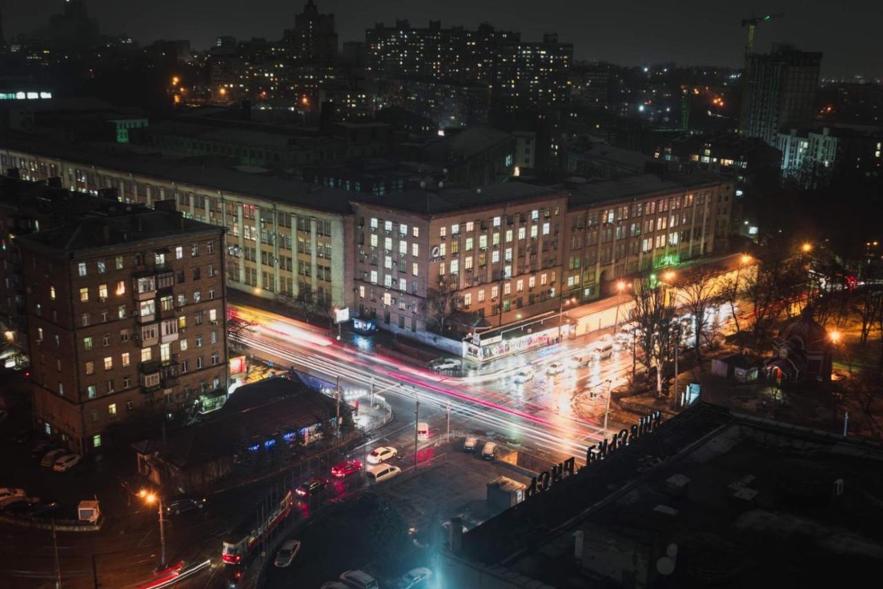 Видовая Квартира В Новострое В Центре Киева Bagian luar foto